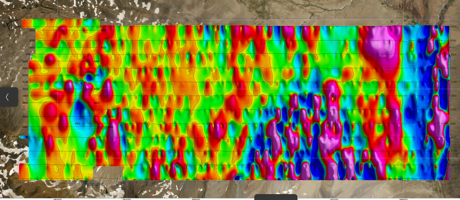 Magnetometry map example